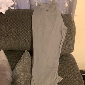 Gray Old Navy chinos